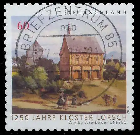 BRD BUND 2014 Nr 3055 zentrisch gestempelt 4D67AA