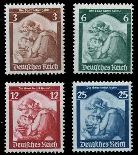 DEUTSCHES REICH 1935 Nr 565-568 postfrisch 4D6AC6