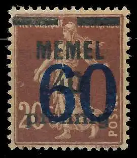 MEMEL 1921 Nr 35 postfrisch 8876AE