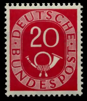 BRD DS POSTHORN Nr 130 postfrisch 73635E