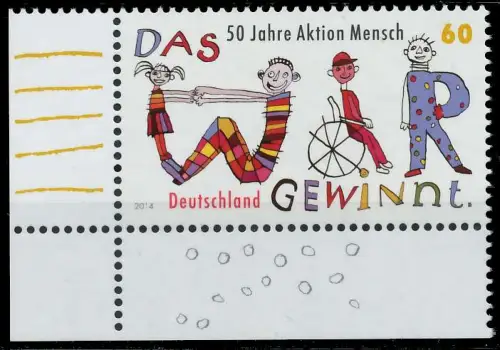 BRD BUND 2014 Nr 3072 postfrisch ECKE-ULI 4D6C2A