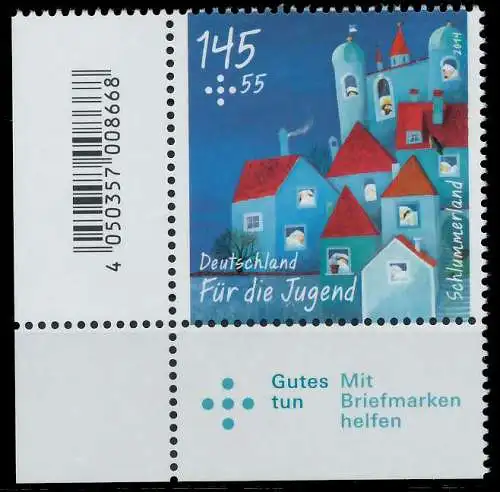 BRD BUND 2014 Nr 3098 postfrisch ECKE-ULI 50DF9E