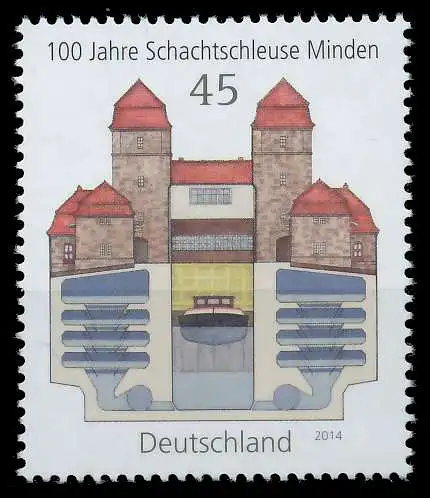 BRD BUND 2014 Nr 3107 postfrisch 50E03A