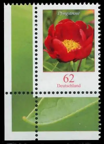 BRD BUND DS BLUMEN Nr 3114 postfrisch ECKE-ULI 50E106