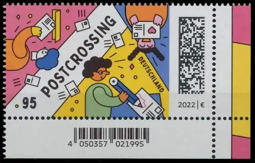 BRD BUND 2022 Nr 3722 postfrisch ECKE-URE 517C36