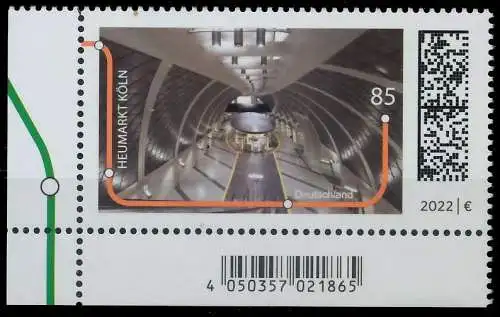 BRD BUND 2022 Nr 3709 postfrisch ECKE-ULI 51EE22