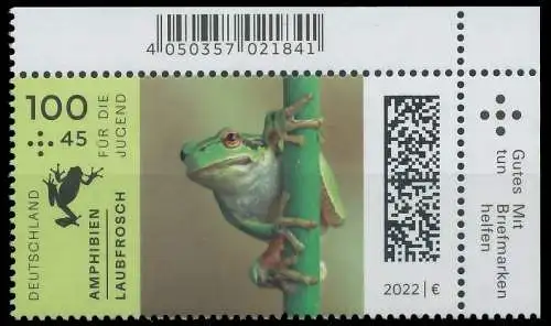 BRD BUND 2022 Nr 3707 postfrisch ECKE-ORE 51EE96