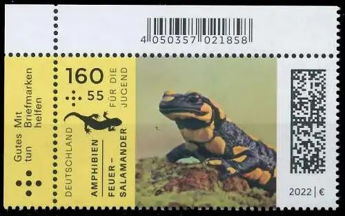 BRD BUND 2022 Nr 3708 postfrisch ECKE-OLI 51EE56