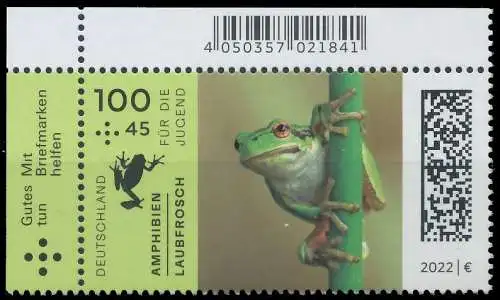 BRD BUND 2022 Nr 3707 postfrisch ECKE-OLI 51EE92