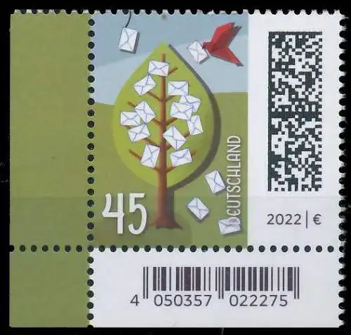 BRD BUND DS WELT DER BRIEFE Nr 3704 postfrisch ECKE-ULI 51EF8A