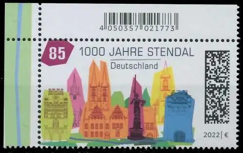 BRD BUND 2022 Nr 3698 postfrisch ECKE-OLI 51F2A6