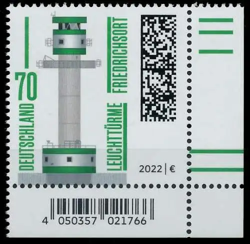 BRD BUND 2022 Nr 3696 postfrisch ECKE-URE 51F32A