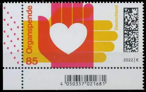 BRD BUND 2022 Nr 3693 postfrisch ECKE-ULI 521BA6