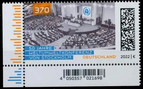 BRD BUND 2022 Nr 3692 postfrisch ECKE-ULI 521BE2