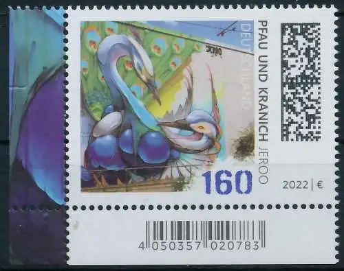 BRD BUND 2022 Nr 3667 postfrisch ECKE-ULI 5221FE