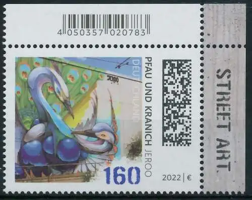 BRD BUND 2022 Nr 3667 postfrisch ECKE-ORE 5221FA