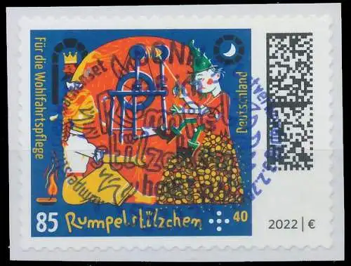 BRD BUND 2022 Nr 3669FBf ESST zentrisch gestempelt 5221BA