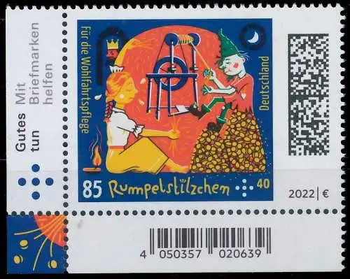 BRD BUND 2022 Nr 3664 postfrisch ECKE-ULI 5222CA