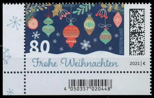 BRD BUND 2021 Nr 3640 postfrisch ECKE-ULI 52591A