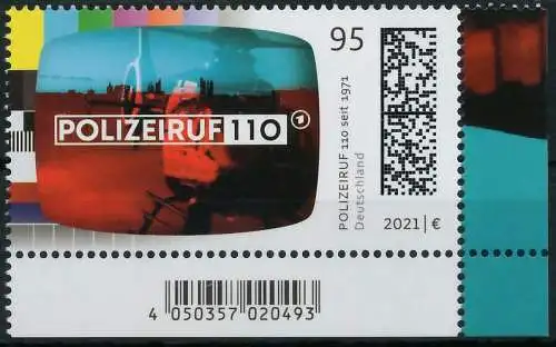 BRD BUND 2021 Nr 3638 postfrisch ECKE-URE 525996