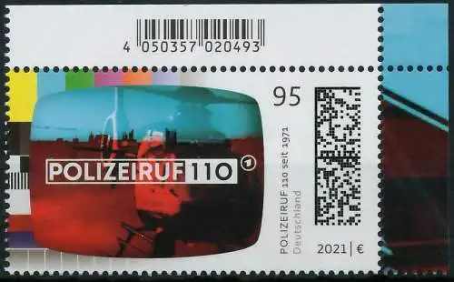 BRD BUND 2021 Nr 3638 postfrisch ECKE-ORE 52598E