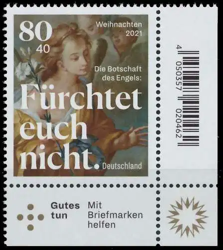 BRD BUND 2021 Nr 3636 postfrisch ECKE-URE 525A0A