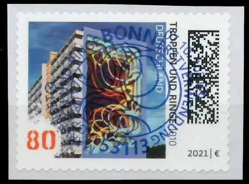 BRD BUND 2021 Nr 3635f ESST zentrisch gestempelt 525A26