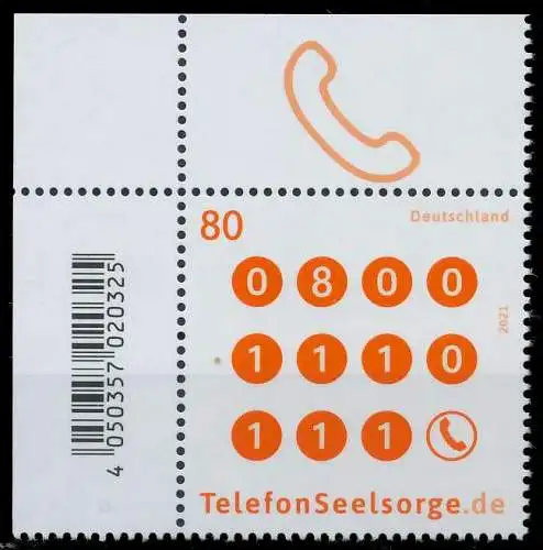 BRD BUND 2021 Nr 3627 postfrisch ECKE-OLI 528B52