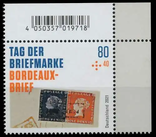 BRD BUND 2021 Nr 3623 postfrisch ECKE-ORE 528C46