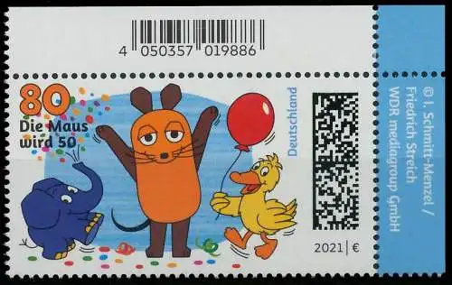 BRD BUND 2021 Nr 3596 postfrisch ECKE-ORE 52BA1E