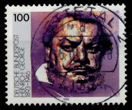 BRD 1993 Nr 1689 zentrisch gestempelt 78E762