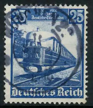 DEUTSCHES REICH 1935 Nr 582 zentrisch gestempelt 52BE12