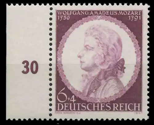 DEUTSCHES REICH 1941 Nr 810 postfrisch SRA 535202