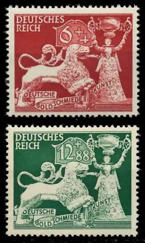 DEUTSCHES REICH 1942 Nr 816-817 postfrisch S1451CA