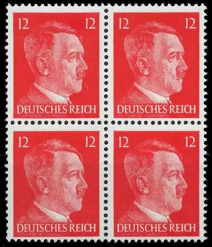 DEUTSCHES REICH 1942 Nr 827 postfrisch VIERERBLOCK 5353FA