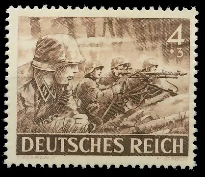 DEUTSCHES REICH 1943 Nr 832 postfrisch S14528E