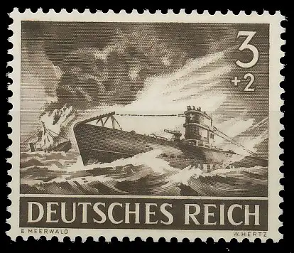 DEUTSCHES REICH 1943 Nr 831 postfrisch S145286