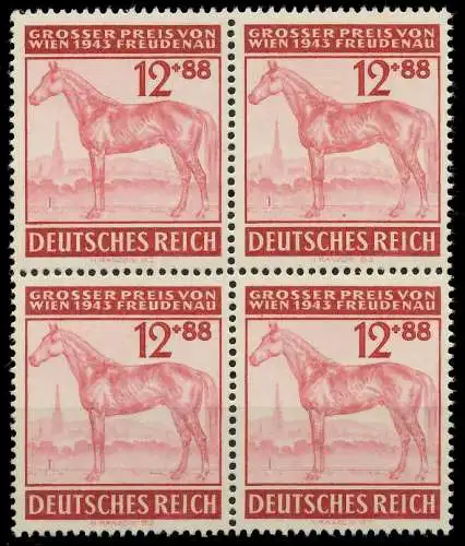DEUTSCHES REICH 1943 Nr 858 postfrisch VIERERBLOCK 5355EA