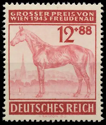 DEUTSCHES REICH 1943 Nr 858 postfrisch S1453EE