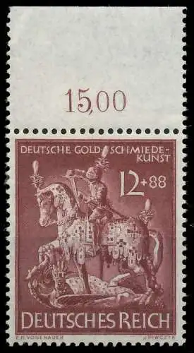 DEUTSCHES REICH 1943 Nr 861 postfrisch ORA 53559E