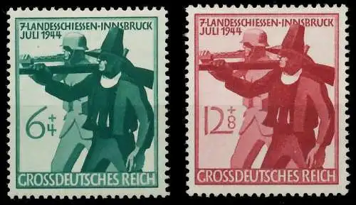 DEUTSCHES REICH 1944 Nr 897-898 postfrisch S145702