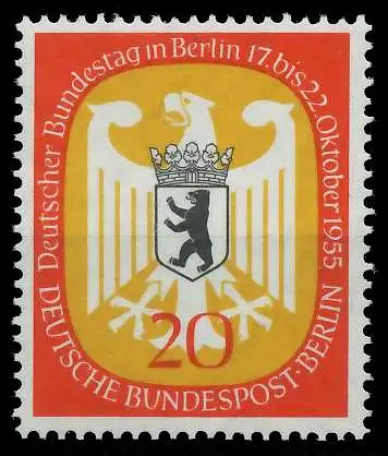 BERLIN 1955 Nr 130 postfrisch 53A96E