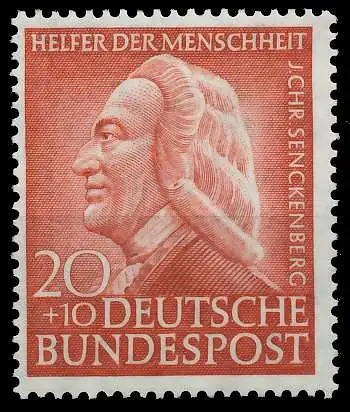 BRD BUND 1953 Nr 175 postfrisch 53A9FE