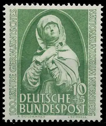 BRD BUND 1952 Nr 151 postfrisch 53AA0E