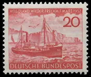 BRD BUND 1952 Nr 152 postfrisch 53AA12
