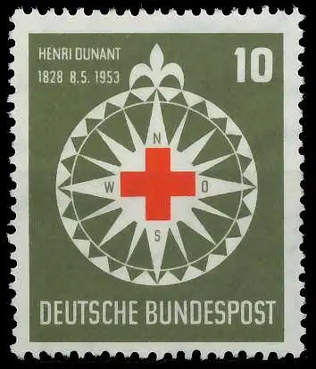 BRD BUND 1953 Nr 164 postfrisch 53AA22