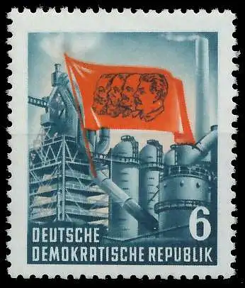 DDR 1953 Nr 344YII postfrisch 53AADA