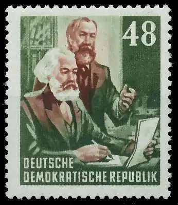 DDR 1953 Nr 351YII postfrisch 53AAEE