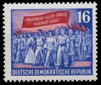 DDR 1953 Nr 347XI postfrisch 53AAE6
