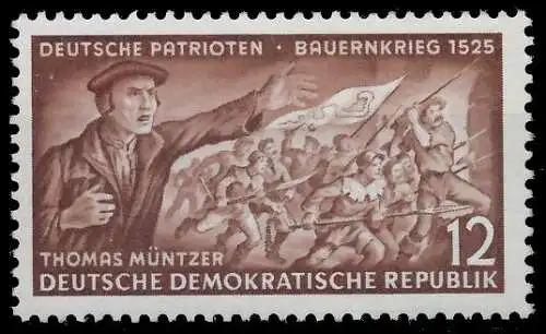 DDR 1953 Nr 398XII postfrisch 53AAF2